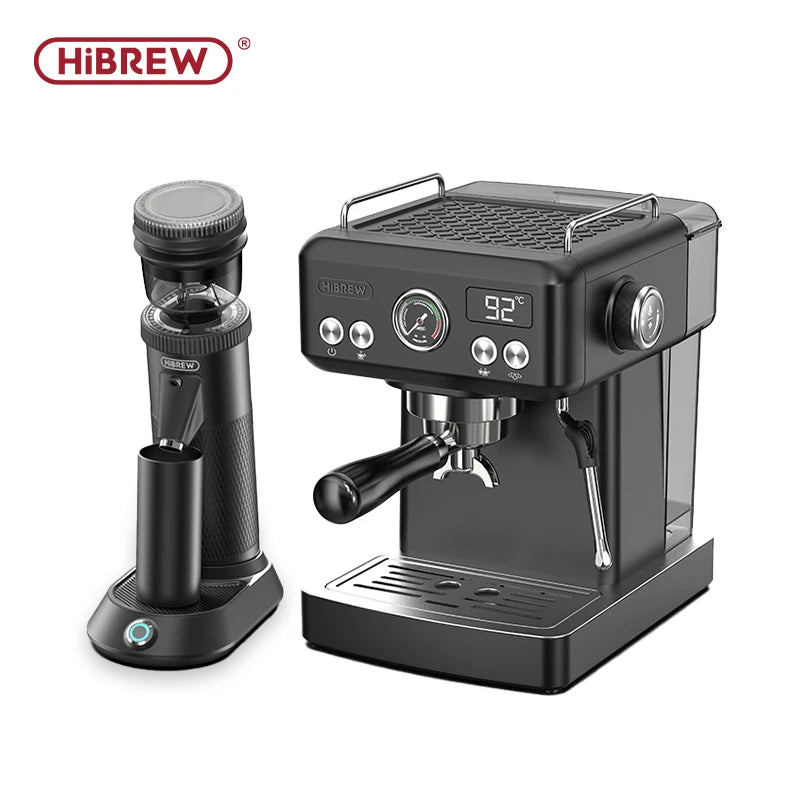 HiBREW G5 48mm Conical Burr Electric Coffee Grinder with 36 Grind Settings – G5 H10ABK