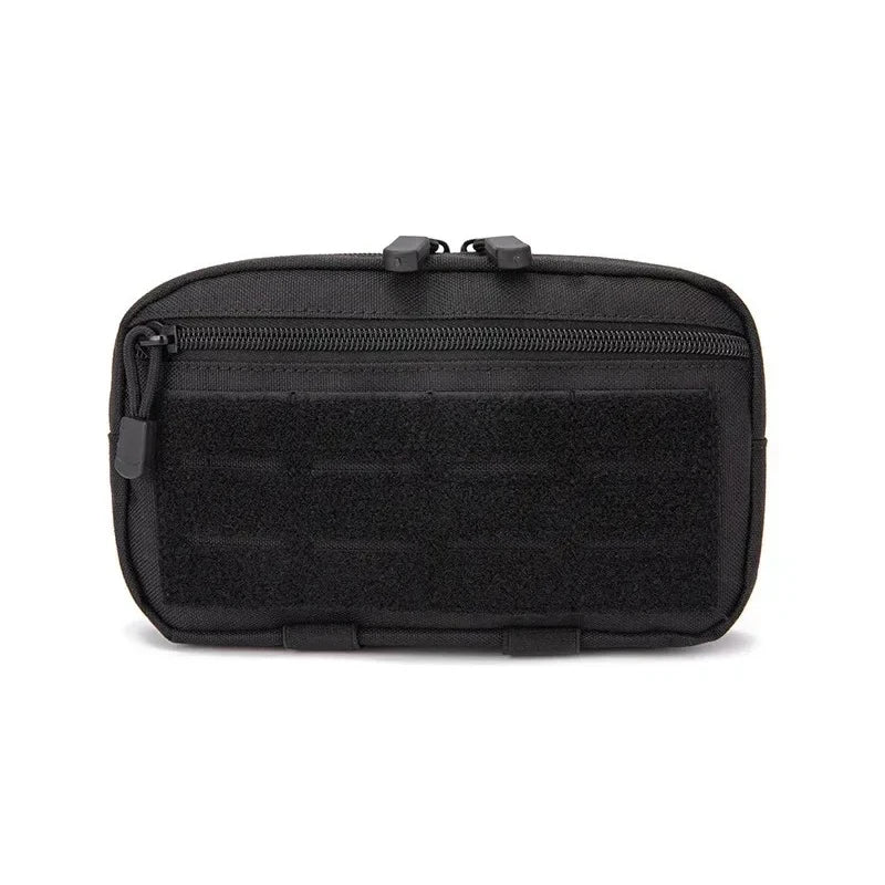 Tactical Molle EDC Utility Pouch, Nylon First Aid Waist Pack – BK