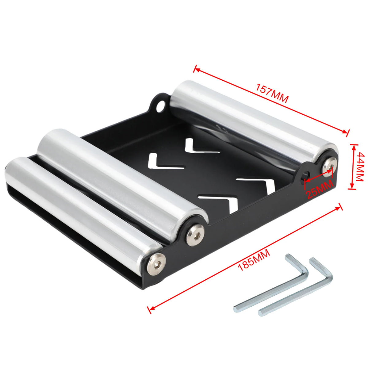 Universal Motorcycle Tire Cleaning Stand Roller Ramp – Bracket Plus