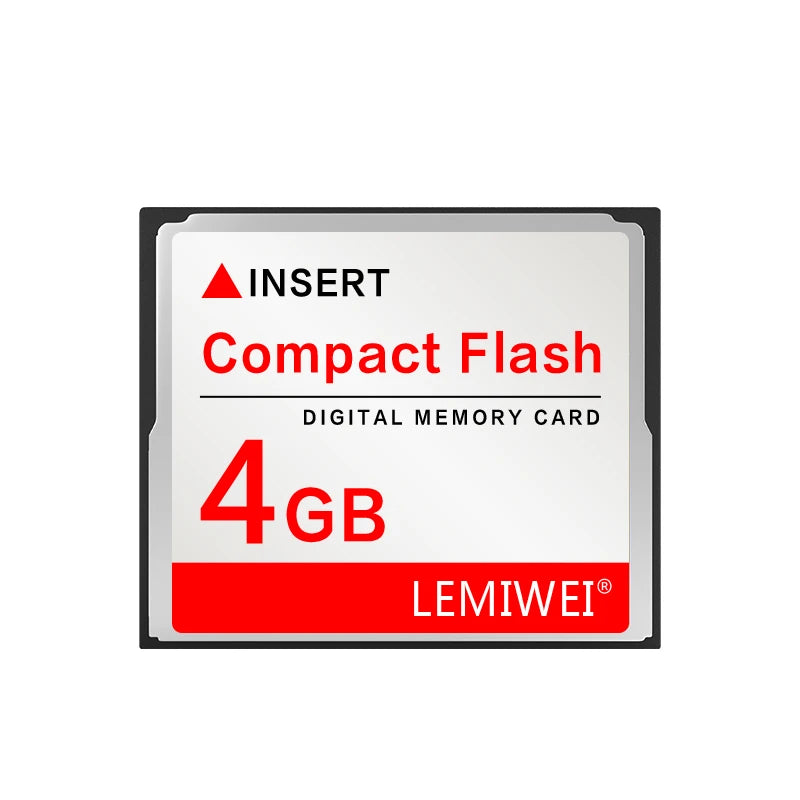 Lemiwei CompactFlash Memory Card (256MB to 64GB) – 4GB