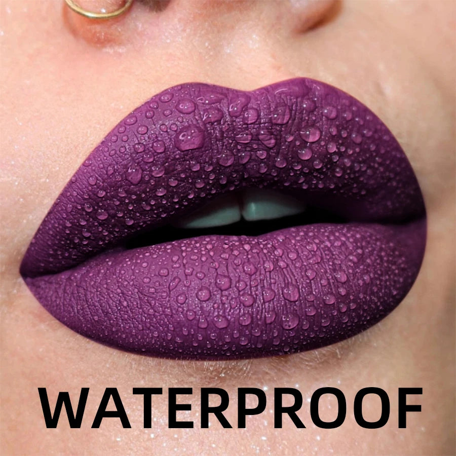 MCD Matte Velvet Liquid Lip Gloss 2.7g Waterproof Lip Tint – 06