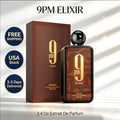 Unisex fragrance bottle and box set with brown packaging