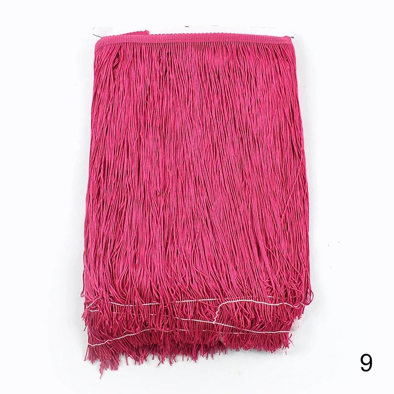30cm Tassel Fringe Lace Trim for Sewing and Home Decor – 9