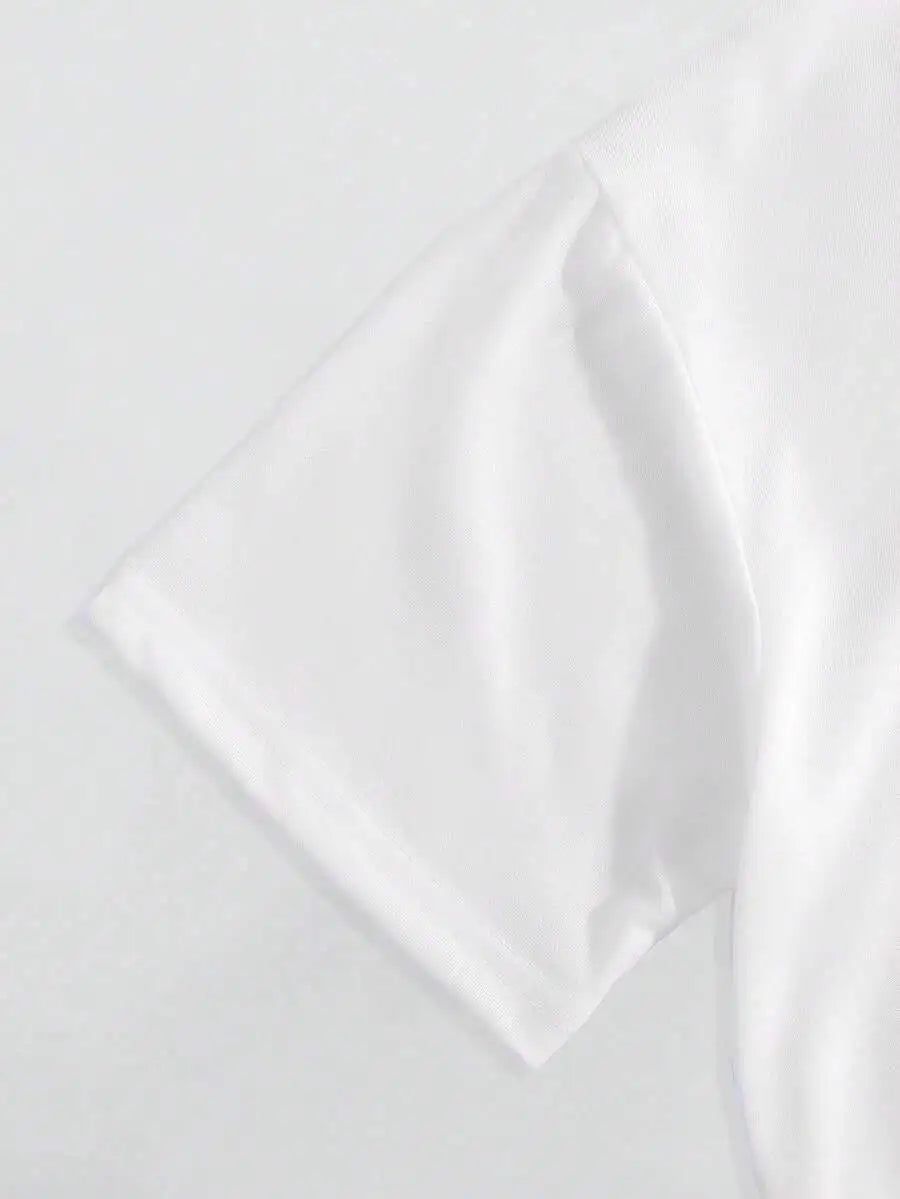 Close-up of white t-shirt fabric texture