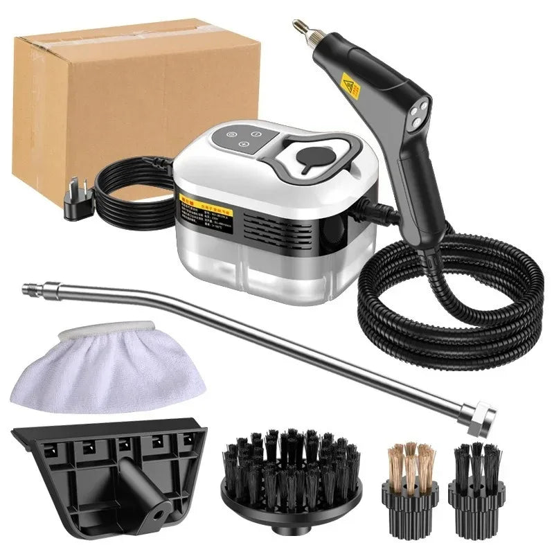 Handheld High Pressure Steam Cleaner with 2000W Power – White
