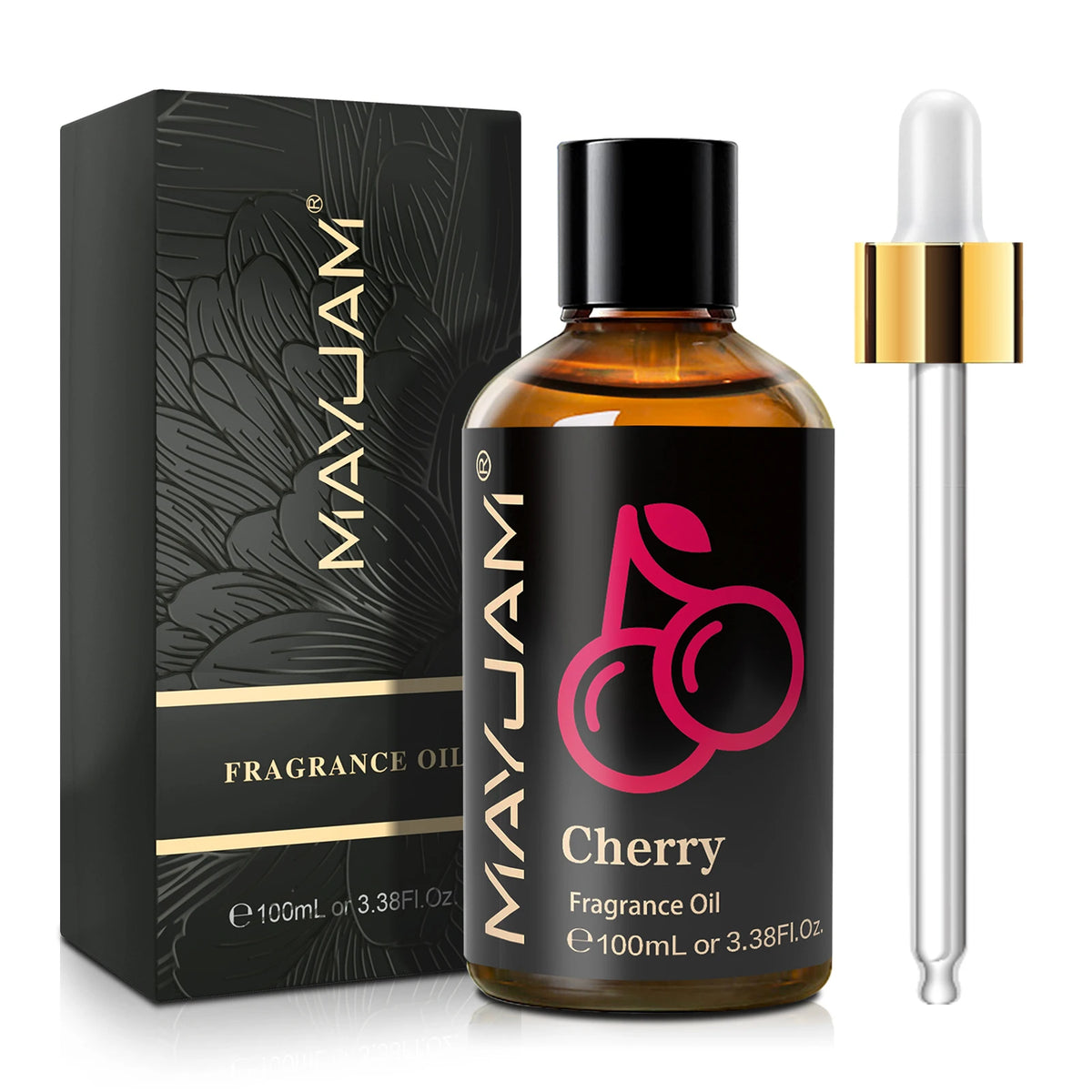 Mayjam 100ml Fragrance Oil for Aromatherapy and Candle Making – Cherry