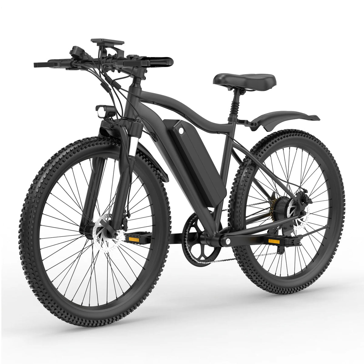 Toofly 26" Mountain E-Bike, 500W Motor, 48V 13Ah Removable Battery – Black
