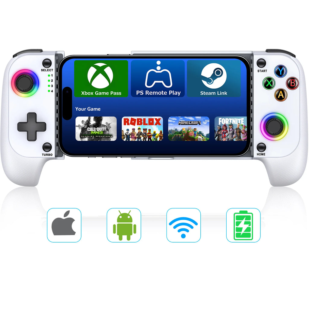 Beboncool MC100 Telescopic Bluetooth Gamepad for iOS and Android – BEBONCOOL MC101