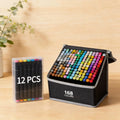 Dual Tip Alcohol Art Markers - Permanent Drawing Pens, 40-274 Color Sets – 180 PCS