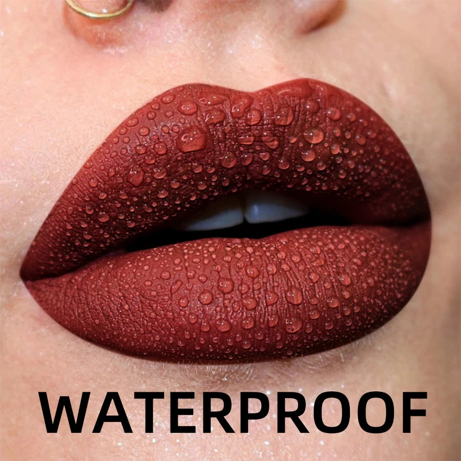 MCD Matte Velvet Liquid Lip Gloss 2.7g Waterproof Lip Tint – 08