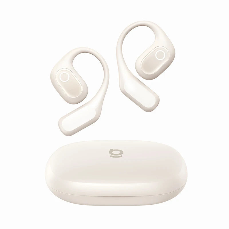 Baseus Eli 2i Fit Open-Ear Wireless Earbuds with 36H Battery – White
