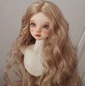 BJD Doll Wig1/3 1/4 1/6 1/8 Big Wavy Hair Many Color Wig High Temperature Wire – Picture colors