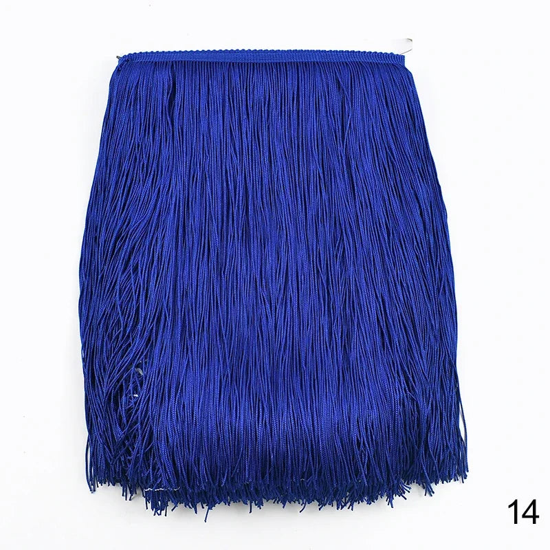 30cm Tassel Fringe Lace Trim for Sewing and Home Decor – 14