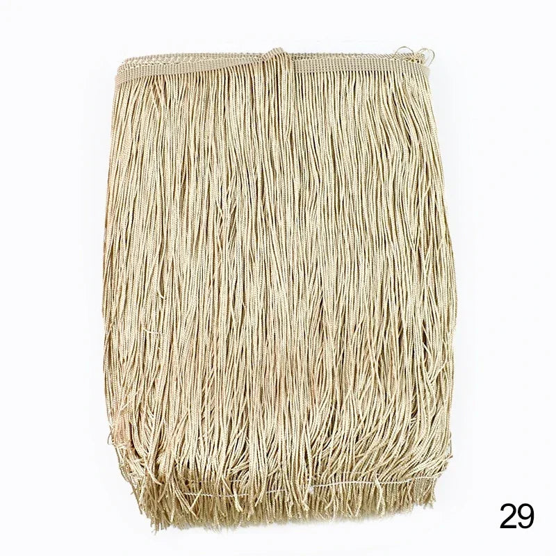 30cm Tassel Fringe Lace Trim for Sewing and Home Decor – 29