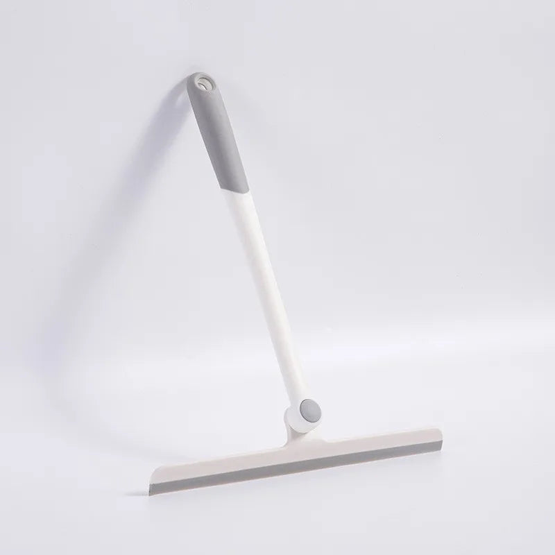 360° Rotatable Shower Squeegee with 27.5cm Wiper Blade – Grey
