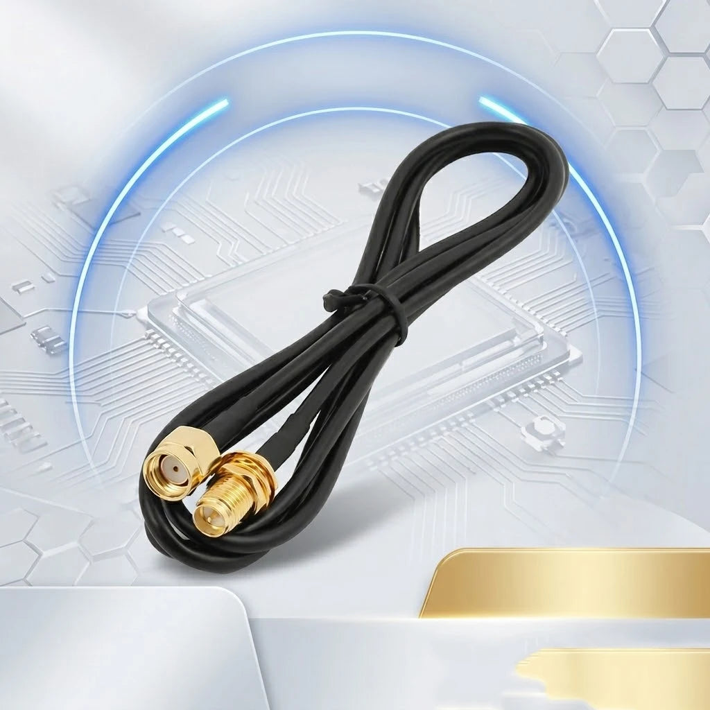 RFProMaker SMA Coaxial Extension Cable RG174 or RG316 Pigtail – Rp Male To Rp Female