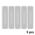 Window Screen Repair Stickers, 6 x 1.5 cm Self-Adhesive Mesh Patches – 5Pcs-Set