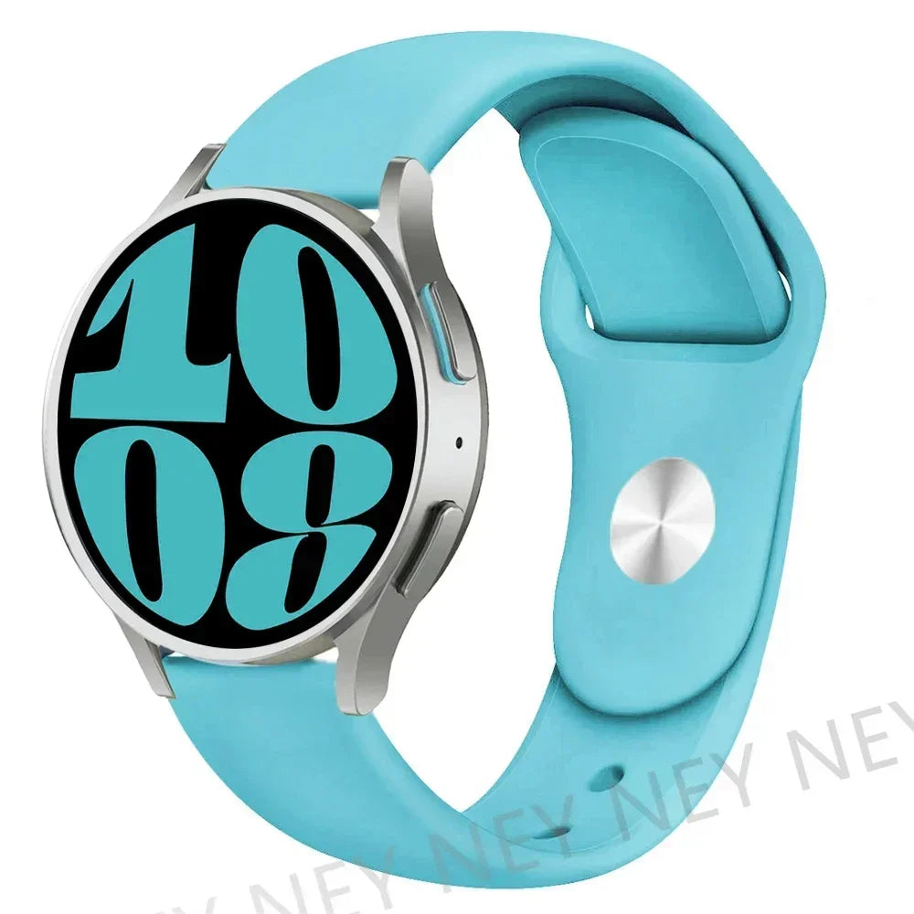 Silicone Sport Band for Samsung, Huawei, Amazfit & Garmin Smartwatches – Emerald-green-3