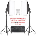 45W LED Softbox Lighting Kit with 200cm Tripod Stand – SH-RGX-01-55