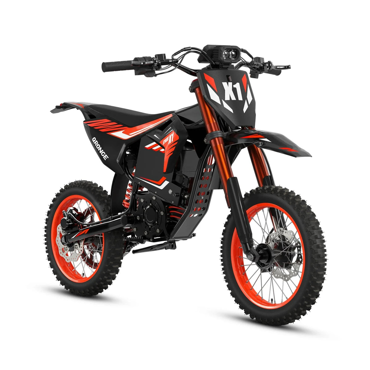 Qronge X1 Spark Electric Dirt Bike, 4500W Motor, 60V 28.8Ah Battery – X1 Spark-M