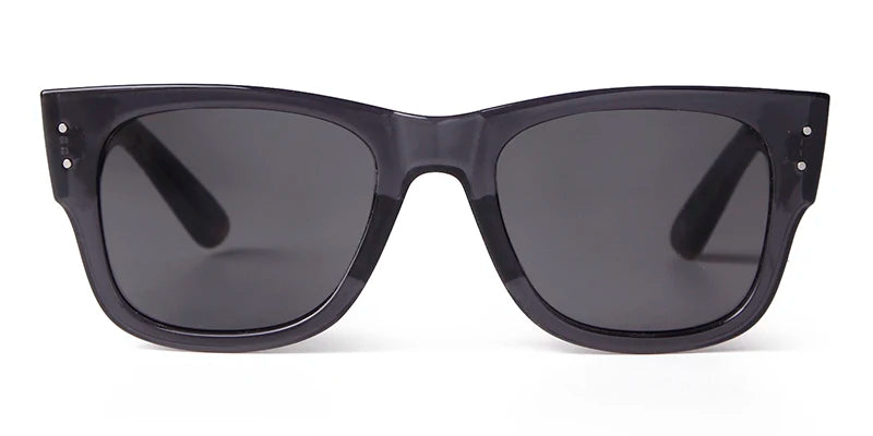 Sorvino Square Retro Sunglasses for Women and Men with UV Protection – C5 Drak Grey