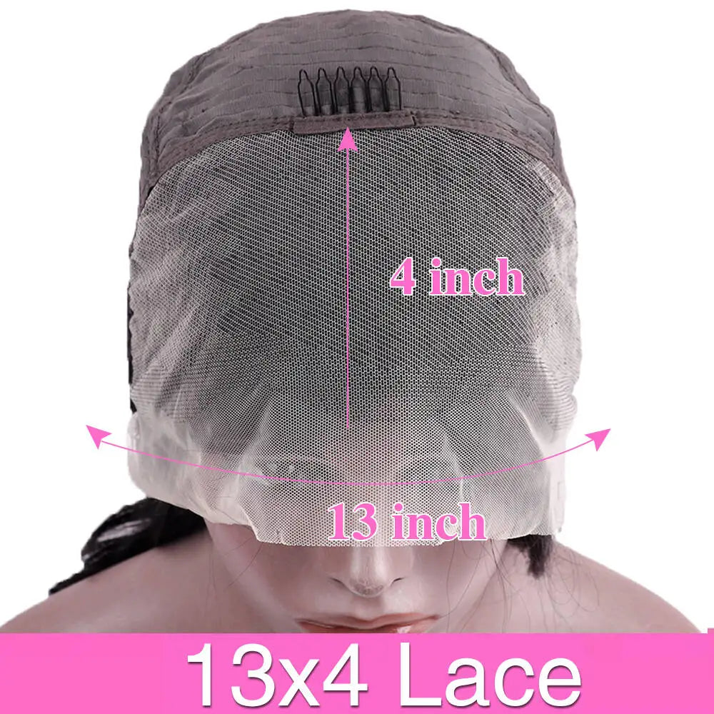 220% Density Bob Wigs Straight Human Hair Lace Front Wigs 13x4 Bob Brazilian Remy Hair Pre-plucked Lace Front Wigs 16 inch – view 6