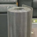 304 Stainless Steel Woven Mesh Screen - 30 Mesh, 0.07mm Hole – Gray