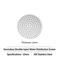 Reusable Stainless Steel Espresso Puck Screen, 51mm, 53mm, or 58mm – 53mm