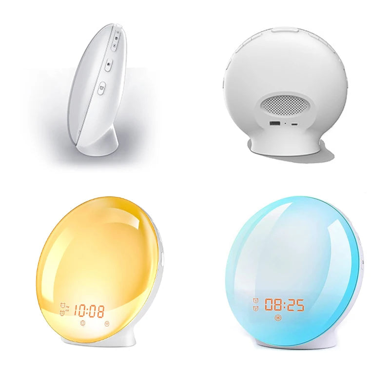 Wake Up Light Alarm Clock with Sunrise Simulation, Dual Alarms & FM Radio – Alarm Clock