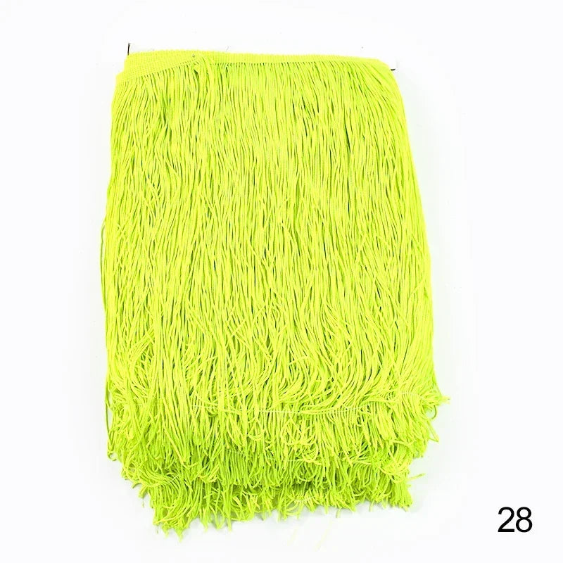 30cm Tassel Fringe Lace Trim for Sewing and Home Decor – 28