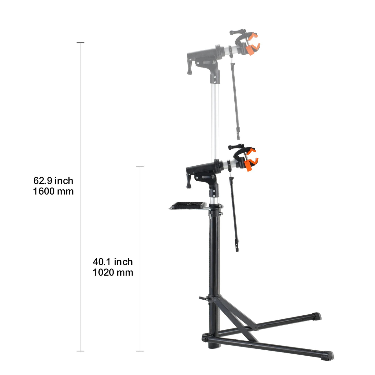SucceBuy Foldable Bike Repair Stand with Adjustable Clamp – aluminum 66lb