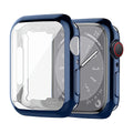 TPU Protective Case and Screen Protector for Apple Watch – Blue