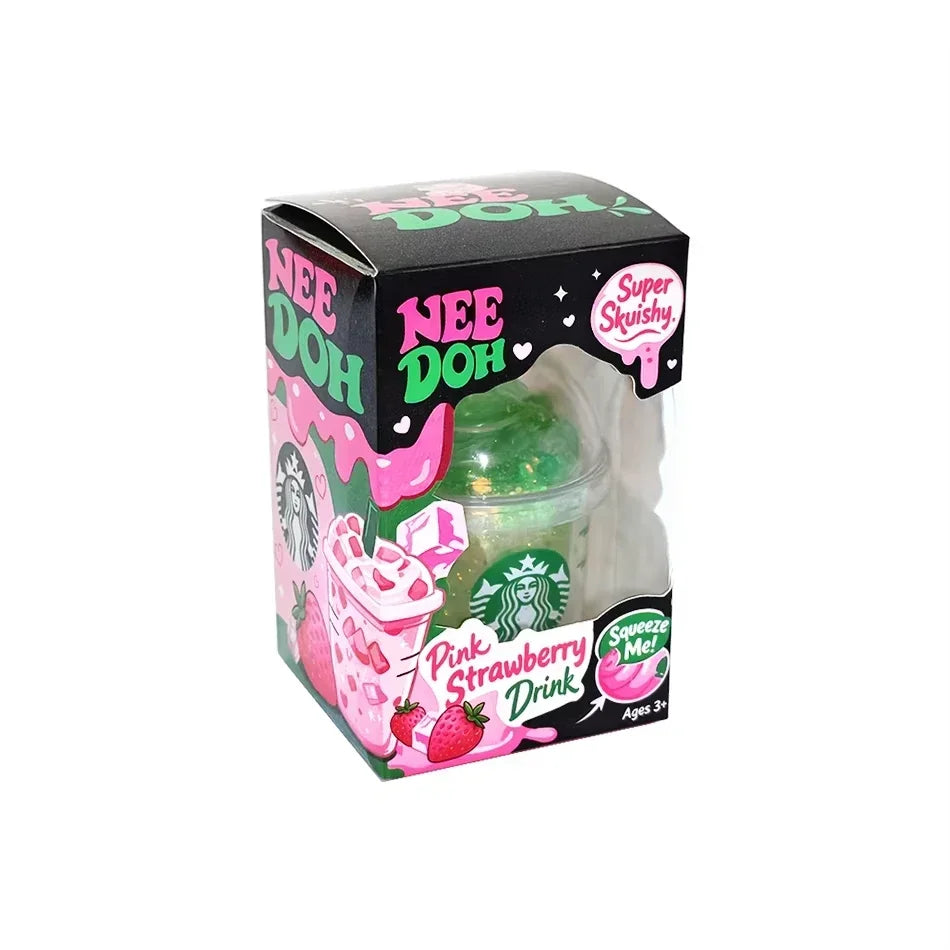 NeeDoh Iced Coffee Cup Squishy Fidget Toy – Green