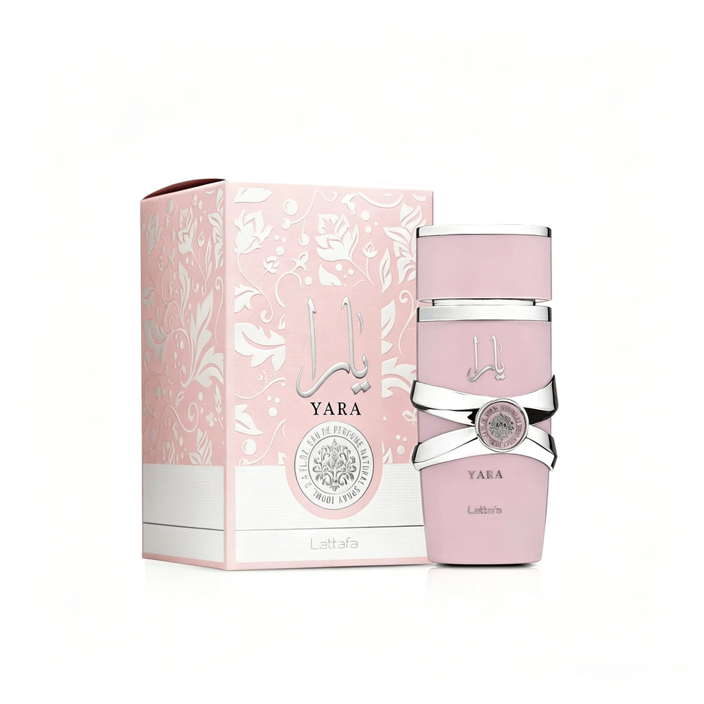 Yara Lattafa Eau de Parfum for Women, 100 ml Floral Long-Lasting Fragrance – Pink