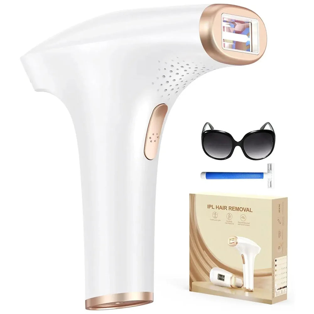 Jooyee IPL Hair Removal Device, 999,900 Flashes, 9 Energy Levels – AI01D