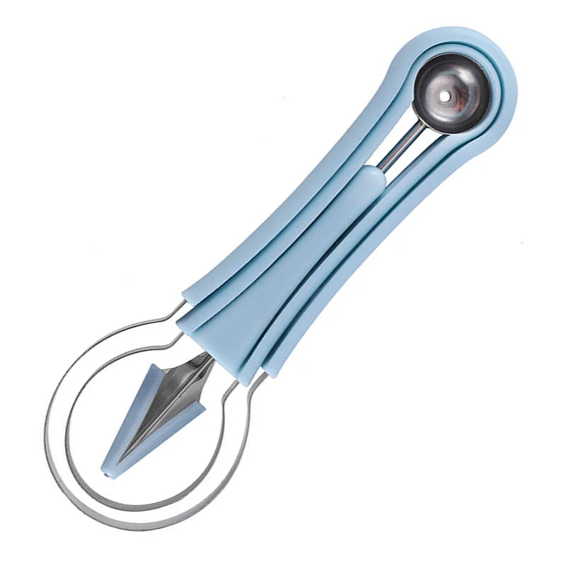 Stainless Steel Avocado and Fruit Cutter Tool – TripleFruitCutterA