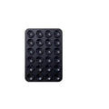 Silicone Suction Cup Phone Case Mount with Magnetic Attachment – 1pc black