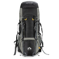 Night Cat 90L Internal Frame Hiking Backpack for Camping and Travel – Black