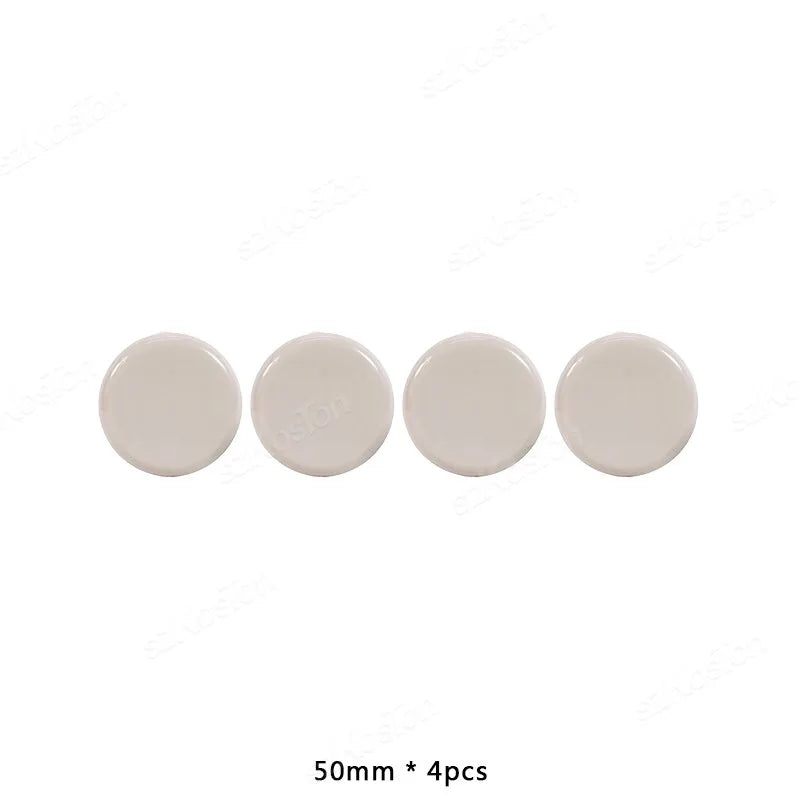 4-Piece Furniture Glider Sliding Pads, PE Plastic Floor Protectors – 50mm-1