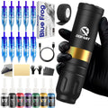 Dqfart T1 Wireless Tattoo Machine Pen, 1500 mAh Alloy Electric Gun – T1 Golden Set