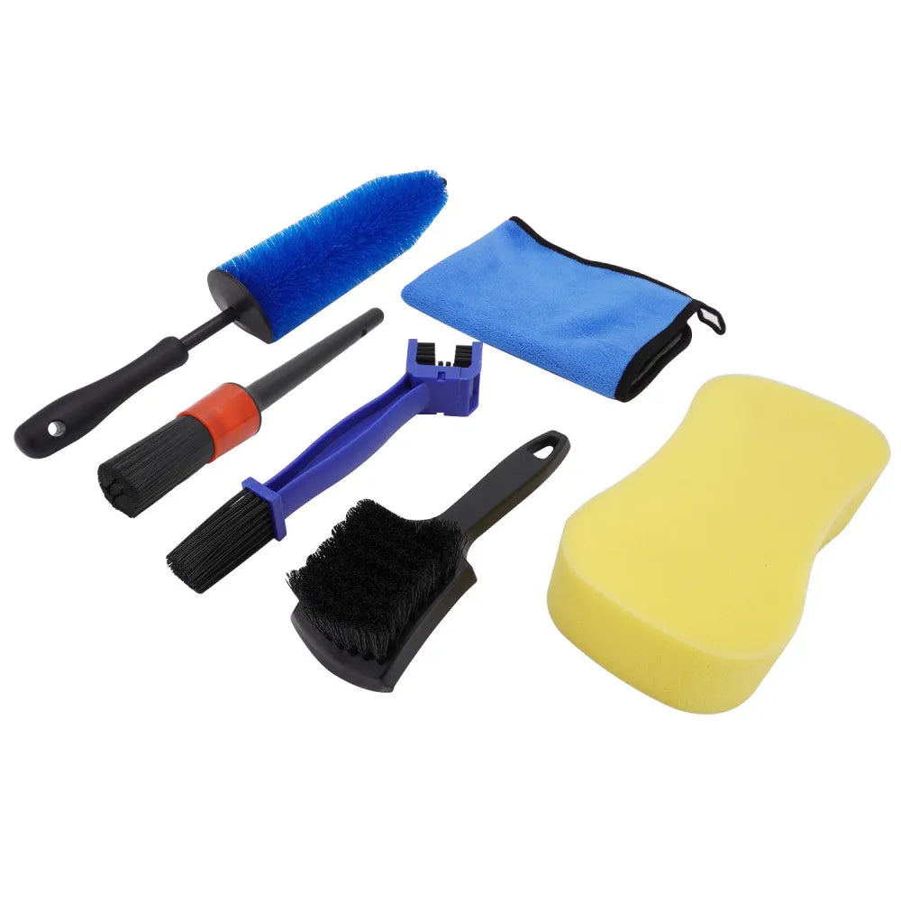 Universal Motorcycle Tire Cleaning Stand Roller Ramp – Cleaning Part