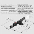 SucceBuy Precision Table Saw Miter Gauge with 15 Angle Stops – 19 to 35 in Grating