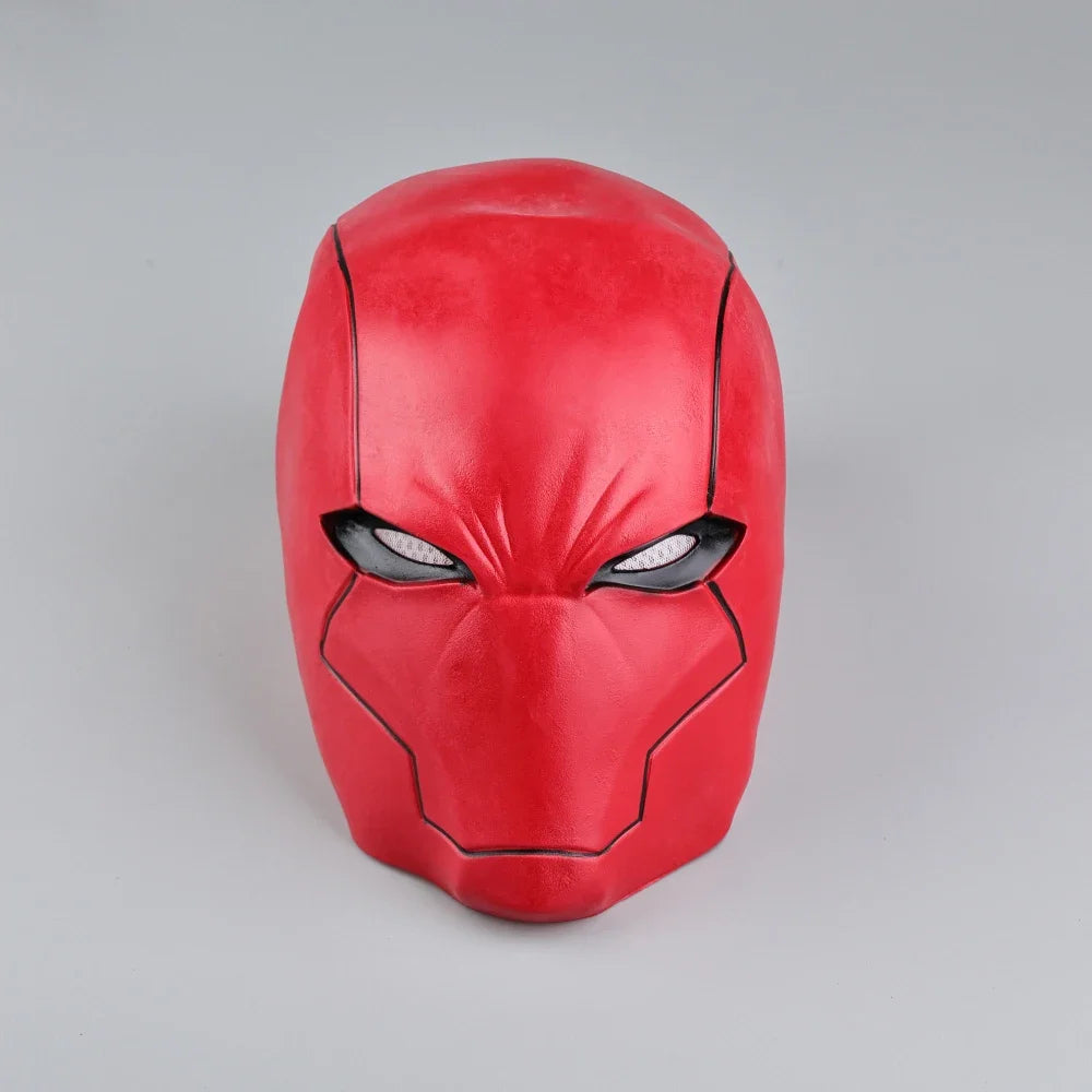 Red Hood Cosplay Latex Mask for Adults – Red Hood