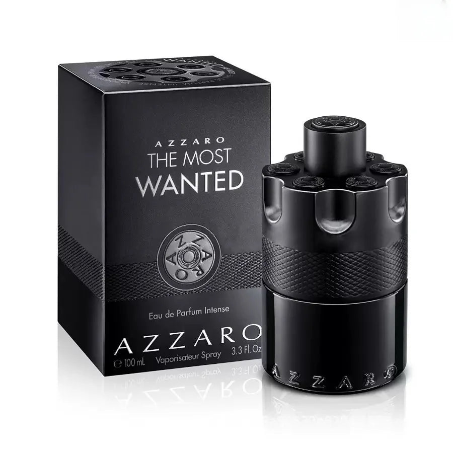 Azzaro The Most Wanted Eau de Parfum Intense Men's Fragrance, 100 ml – Black