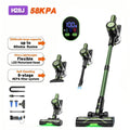 SuXiangVac Cordless Vacuum Cleaner, 58KPa, 55-Min Runtime, Self-Standing – Military Green