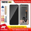 Replacement LCD display and touch screen digitizer assembly with repair tools for a rugged smartphone