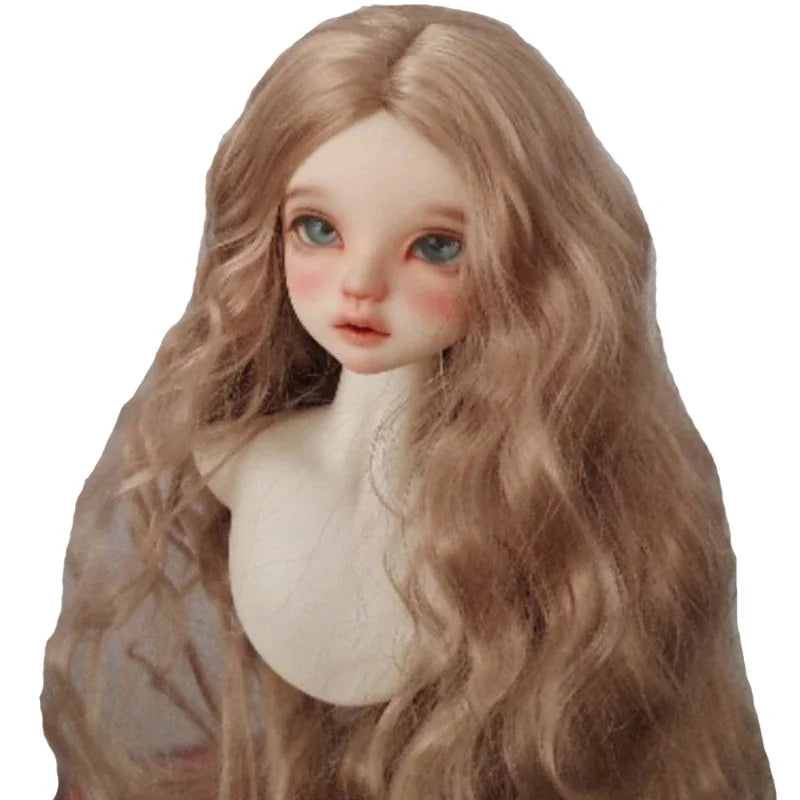 BJD Doll Wig1/3 1/4 1/6 1/8 Big Wavy Hair Many Color Wig High Temperature Wire – view 3