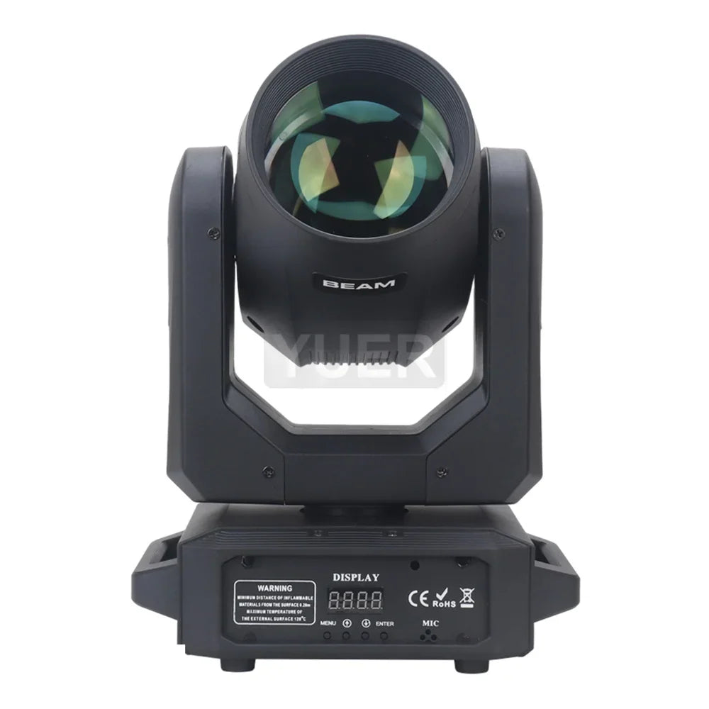 Moving head stage light from the front