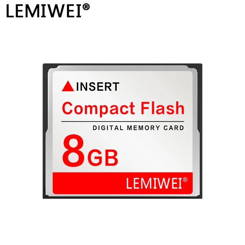8GB compact flash memory card