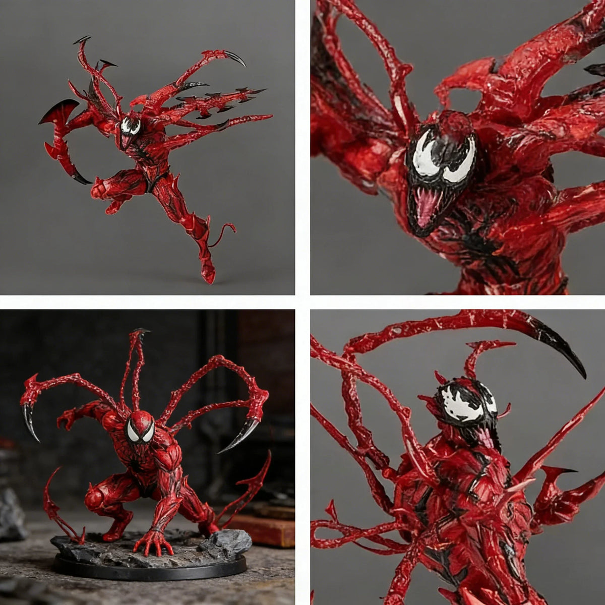 Marvel Yamaguchi style Venom Slayer action figure standing 18 cm tall – view 5
